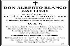 Alberto Blanco Gallego